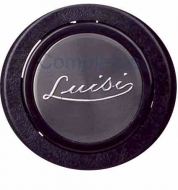Äänimerkin painike Luisi vintage - musta + hopea