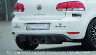 Takapuskurin alaosa VW Golf 6 vm.10.08-, 3-ov/5-ov, Rieger