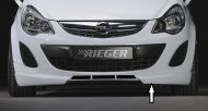 Etuspoileri Opel Corsa D vm.01.11-, 3-ov/5-ov, Rieger