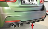 Takapuskurin alaosa carbon BMW 3-srj F30/F31 vm.2012-2018, Rieger