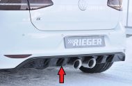 Takapuskurin alaosa VW Golf 7 R vm.12.13-12.16, 3-ov/5-ov, Rieger