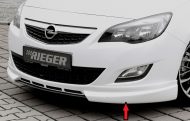 Etuspoileri Opel Astra J vm.11.08-09.12 5-ov hatchback, sports tourer, Rieger