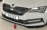 Etuspoileri Skoda Superb III (3T/3V) vm.08.19-, sedan, station wagon, Rieger