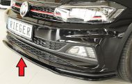 Etuspoileri VW Polo (AW) GTI/R-line vm.06.17- 5-ov, Rieger