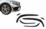 Etupuskurin listat/lipat Mercedes Benz C-srj.W205 S205 C205 A205 (2015-2018) C43 Design , kiiltävän musta