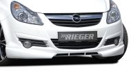 Etuspoileri Opel Corsa D vm.07.06-12.10, 3-ov/5-ov, Rieger