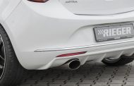 Takapuskurin alaosa Opel Astra J vm.10.12-, 5-ov hatchback, Rieger