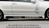 Sivuhelmat Mercedes-Benz CLK (W209) vm.00.02-, cabrio, coupe, Rieger
