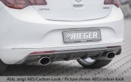 Takapuskurin alaosa Opel Astra J vm.10.12-, 5-ov hatchback, Rieger