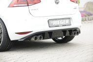 Takapuskurin alaosa VW Golf 7 myös GTD/R vm.10.12-12.16, 3-ov/5-ov, Rieger