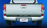 Takapuskuri teräs Mitsubishi L200 vm.2006-2009 /Triton, ilman vetokoukkua