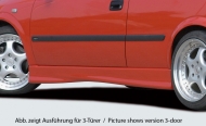 Sivuhelmat Opel Astra G 5-ov notchback, Caravan, Rieger