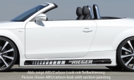 Sivuhelmat Audi TT (8J) vm.09.06-, coupe, roadster, Rieger