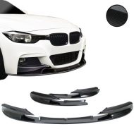 Etuspoileri lippa BMW 3-srj. F30, F31, 10/2011-2019 , Carbon look, M-paketille