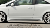 Sivuhelmat Opel Corsa D vm.07.06-, 3-ov, Rieger