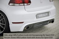 Takapuskurin alaosa VW Golf 6 GTI, 3-ov/5-ov, cabrio, Rieger