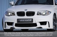 Etupuskuri BMW 1-srj E81/E82/E88 vm.09.04-08.11, Rieger
