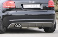 Takapuskurin alaosa Audi A3 (8P) vm.07.08-, 3-ov, cabrio, Rieger