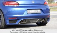 Takapuskurin alaosa VW Scirocco 3 (13) vm.08.08-04.14 2-ov, Rieger