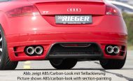 Takapuskurin alaosa Audi TT (8J) vm.09.06-06.10, coupe, roadster, Rieger