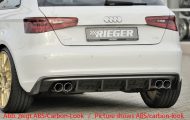 Takapuskurin alaosa Audi A3 (8V) vm.2012-2016 hatchback/sportback, Rieger