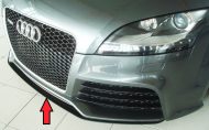 Etuspoileri Audi TT RS (8J) vm.09.09-, coupe, roadster, Rieger
