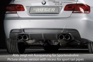 Takapuskurin alaosa BMW 3-srj E92/E93 vm.09.06-2010-2012, 335i/335d, Rieger