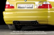 Takapuskurin alaosa CS-Look BMW 3-srj E46 M3 vm.06.00-, coupe, cabrio, Rieger
