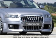 Etupuskuri R-Frame Audi A3 (8P) vm.-05.05 3-ov, Rieger