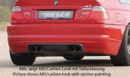 Takapuskurin alaosa BMW 3-srj E46 M3 vm.06.00-, coupe, cabrio, Rieger