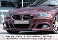 Etupuskuri BMW Z4 (E85) vm.02.03-12.05 roadster, Rieger