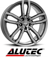 Vanne Alutec DriveX jako: 5x112, koko: 19, ET: 28, KR: 66.6, Metal Grey