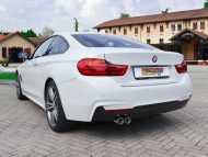 Katalysaattori korvausputki, ruostumaton teräs + Hiukkassuodattimen korvausputki BMW 4-srj F32(Coupè) 420D - 420D xDrive (135kW) vm.2013-2015, Ragazzon