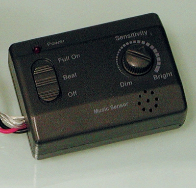 Soundcontrol box neonvaloille/led-valoille