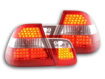 LED-takavalot BMW 3er E46 Limousine vm. 98-01 pun./kirkas