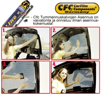 Cfc Tummennuskalvosarja Renault Trafic 3 osittain lasitettu takaluukku-malli (3