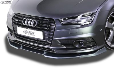 Etuspoileri Audi A7 & S7 vm.2014-2018 (S-Line ja S7 etupuskuri) etusplitteri, RDX