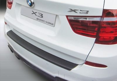 Takapuskurin suoja BMW F25 X3 M-sport vm.4/2014-9/2017 , hopea, RGM