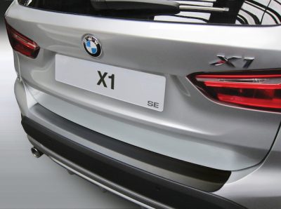 Takapuskurin suoja BMW F48 X1 X Line/Sport vm.S 10/2015- , Harjattu alumiini, RGM