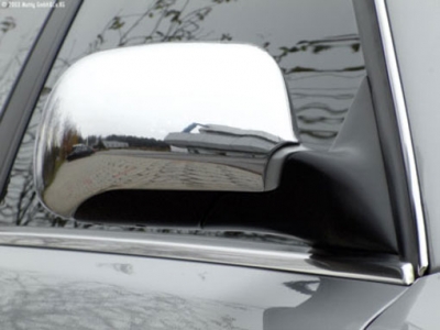 Peilinkromikuoret Audi S3 8L 96-00, sopii autoon missä erikokoiset vakiopeilit