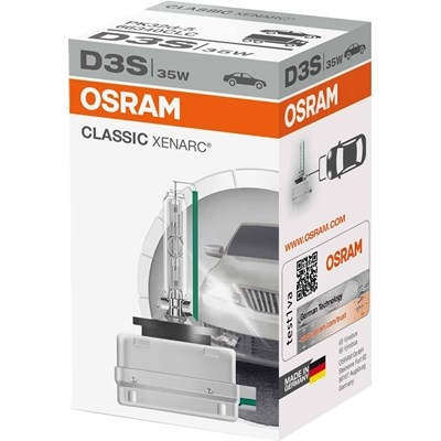 Xenon polttimo D3S Osram Classic Xenarc Original 35W 