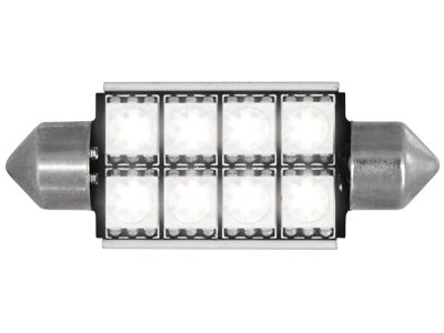 SMD-Line LED Tuubipolttimo 41mm 8 SMD Led,white , Canbus