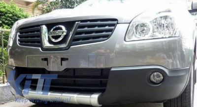  KITT Skid Plates etu- ja takapuskurin Offroad lisäsuojat Nissan Qashqai J10 vm. 2007-2010