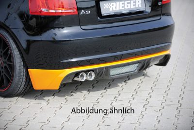 Takapuskurin alaosa Audi A3 8P vm.07.08-, 3-ov, cabrio, Rieger