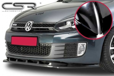 Etulippa kiiltävämusta VW Golf 6 GTI/GTD vm.2008-2012 CSR-Automotive