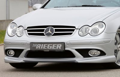 Etuspoileri Mercedes-Benz CLK (W209) vm.00.02-, coupe, cabrio, Rieger