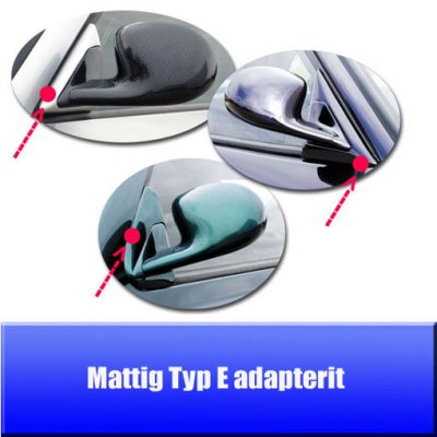 Mattig peilien adapterit  Typ E & F  Opel Tigra  kaikki