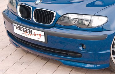 Etuspoileri BMW 3-srj E46 vm.02.02-, sedan, touring, Rieger
