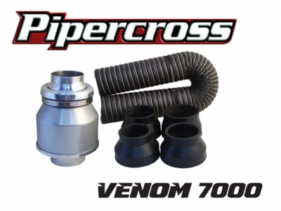 Pipercross Venom alumiininen tehosuodatin, 60, 63, 70, 75mm 