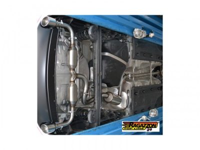 Metallinen katalysaattori 200cpsi + Keskiputki, ruostumaston teräs VW Beetle 1.4TSI (118kW) vm.2011-, Ragazzon